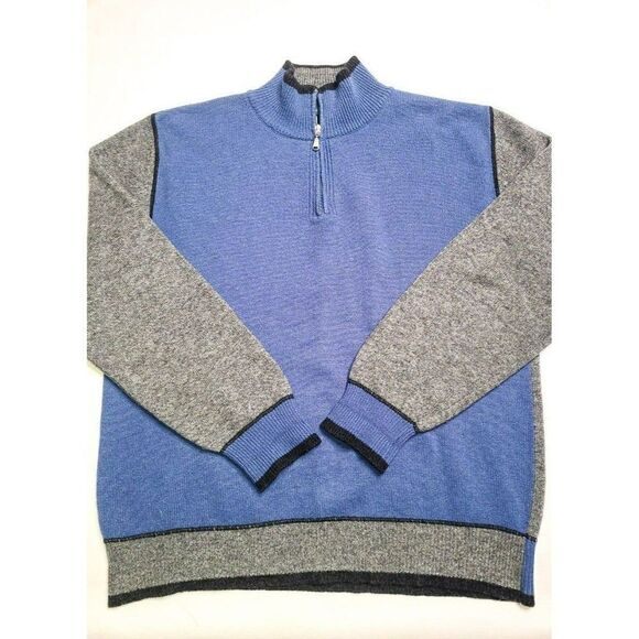 BACHRACH 1/2 Zip Pullover Sweater - Picture 1 of 4